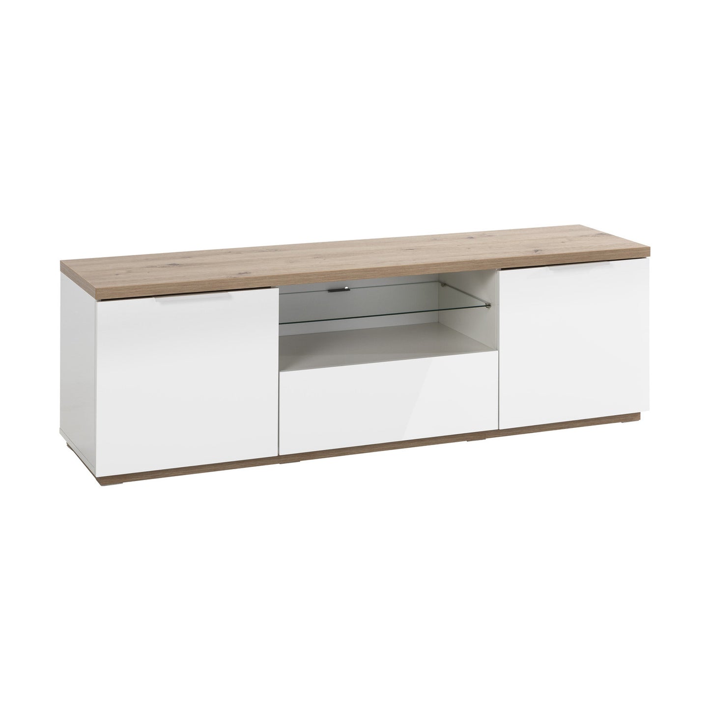 Mundi TV Stand with 2 Doors and 1 Drop-Down Door