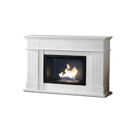 Biocamino diseño de suelo bioetanol blanco 102 x 37 x h 110 cm