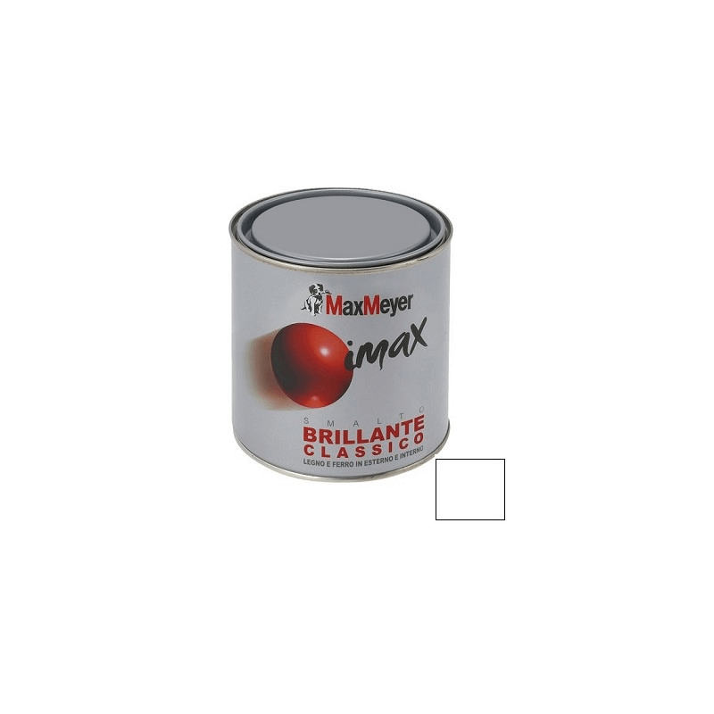 Imax Brilliant Classic White Enamel Max Meyer 2.5 Lt