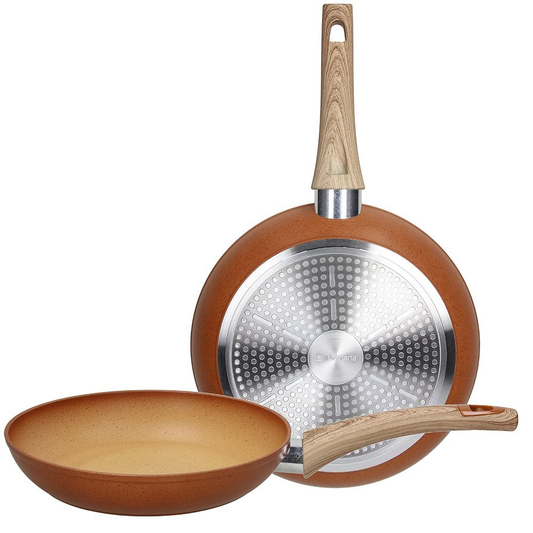 Set of stone effect pans 24x28 cm