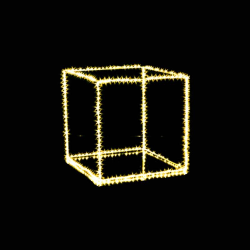 Würfel mit klassischem Microled cm 35 x 35 320 Microled