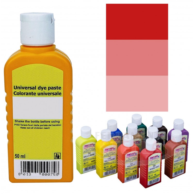 Universal Dye Ml. 40 - N.20 Bright Red Colorea