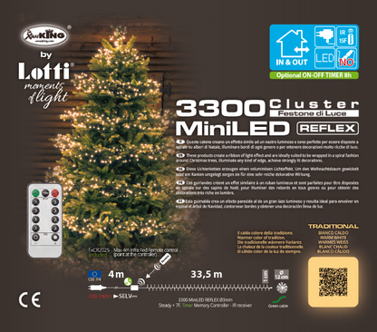 Catena led 3300 MiniLED 33,5m