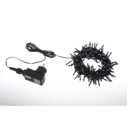 SNAKE Christmas lights White Light Green wire 18.2 meters