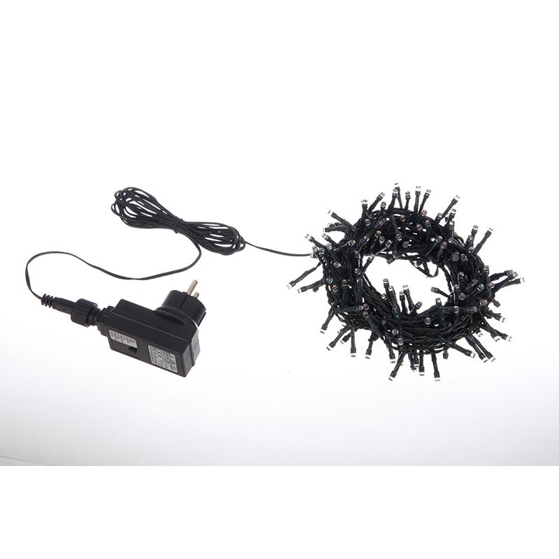 SNAKE Christmas lights White Light Green wire 18.2 meters