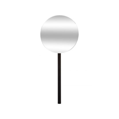 Espejo moderno con almacenaje Amarillo diámetro 14x h35 cm