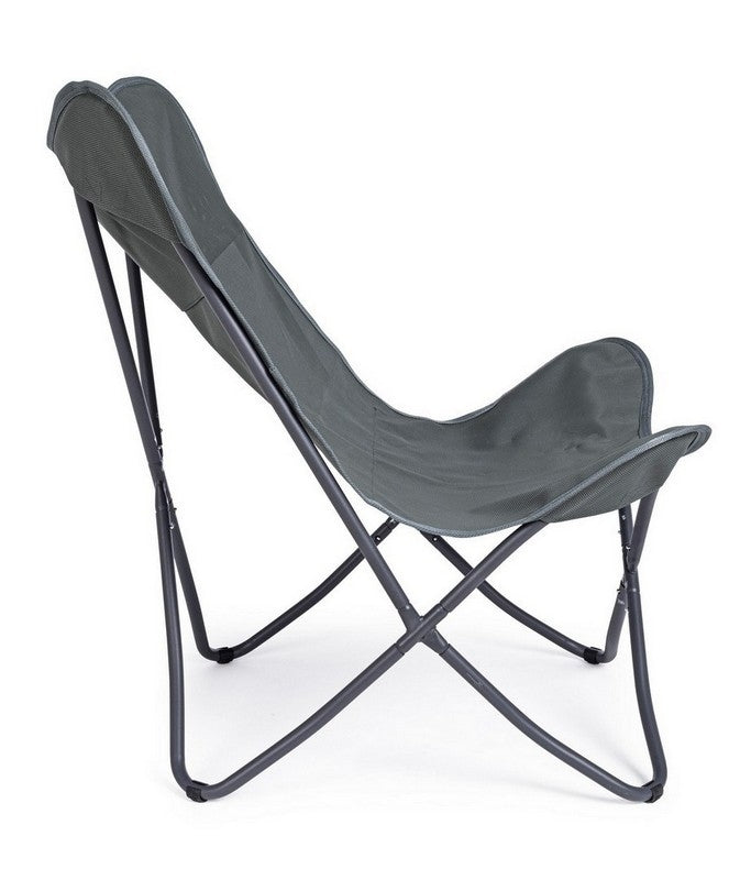 Sillón Butterfly Gabicce Forest en metal - 77,5x81x89 cm