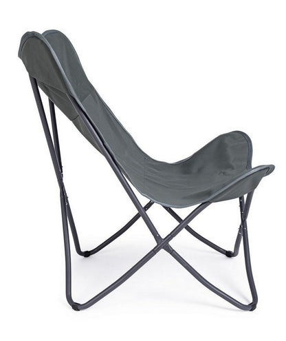 Sillón Butterfly Gabicce Forest en metal - 77,5x81x89 cm