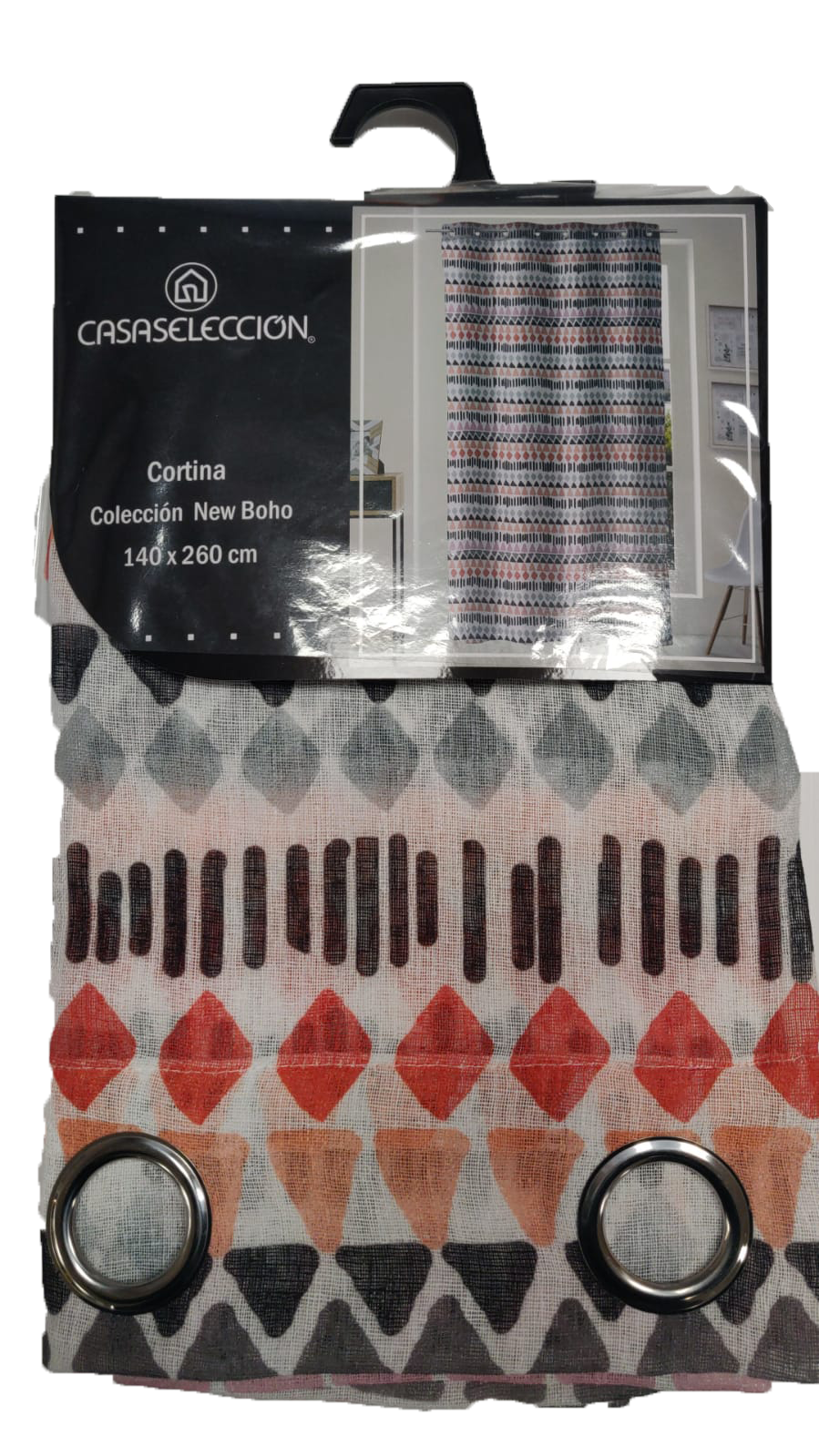 Curtain Cortina Boho 140 x 260 cm