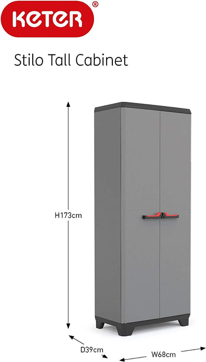 Estante 1 cajón + 4 cestas - 26x32x98cm