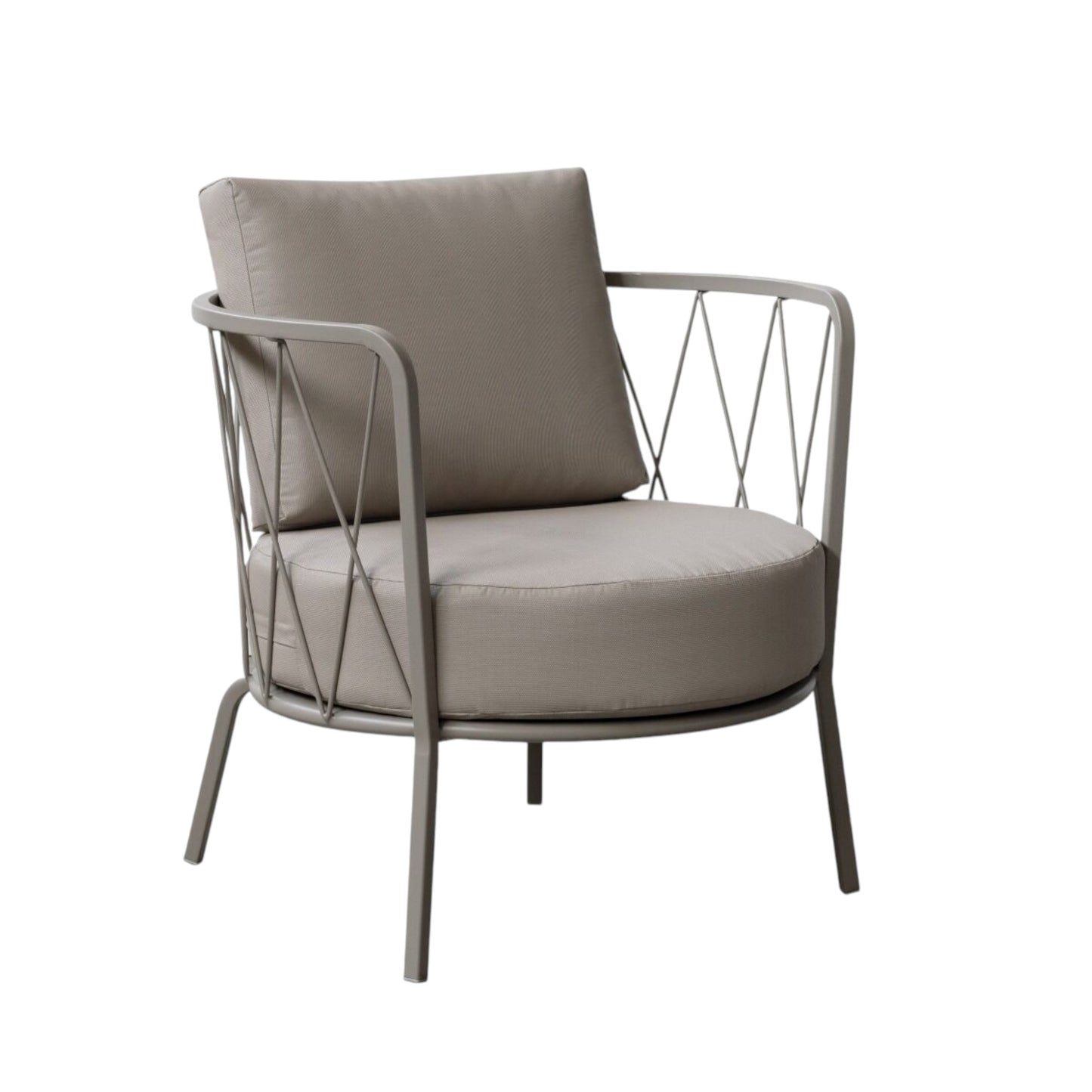 Poltrona lounge Daisy bronzo/fossil DE600