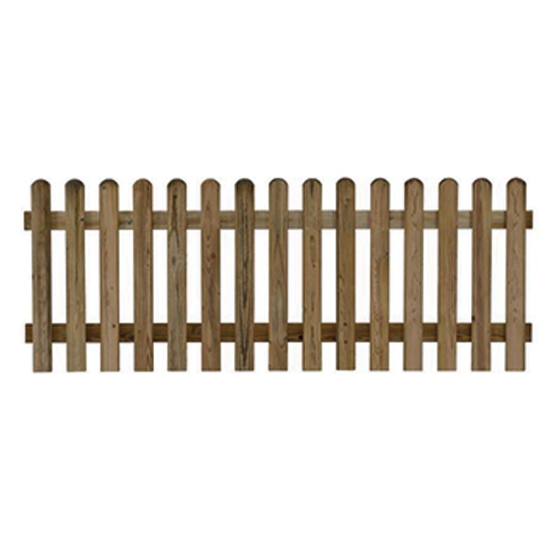 Recinzione dritta in loegno Imperegnato 180xH70 cm