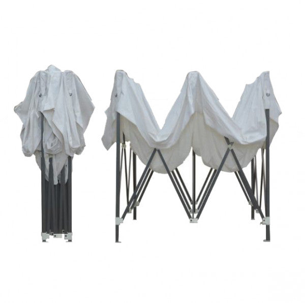 Cenador de mercado plegable 3x4,5 m