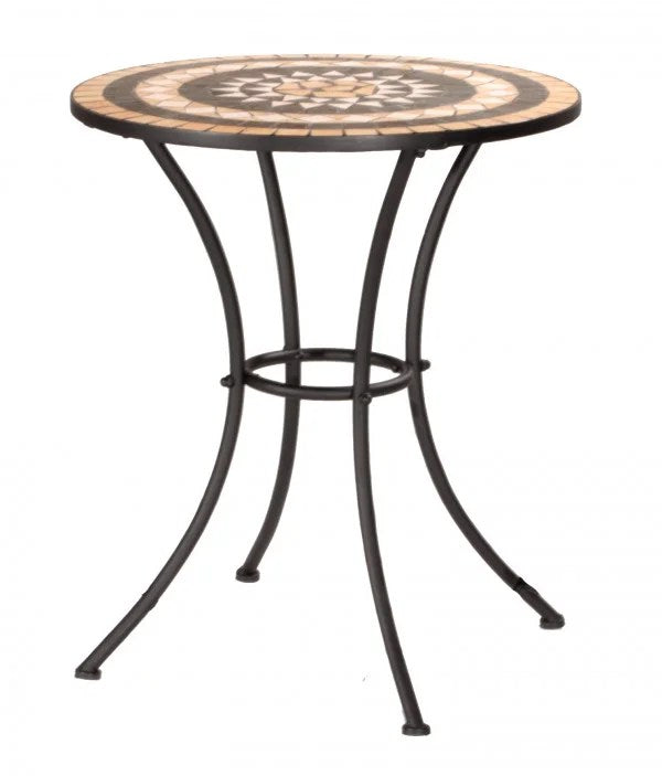 Mesa Mosaico Redonda Diseño Clásico D60