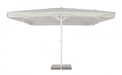 Umbrella Aluminum Alghero - White and Light Gray