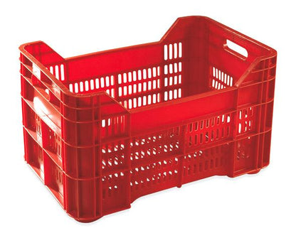 Caja perforada para frutas y verduras Lt40