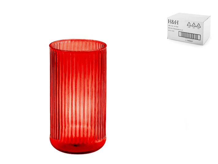 Vaso Venus rojo cl47