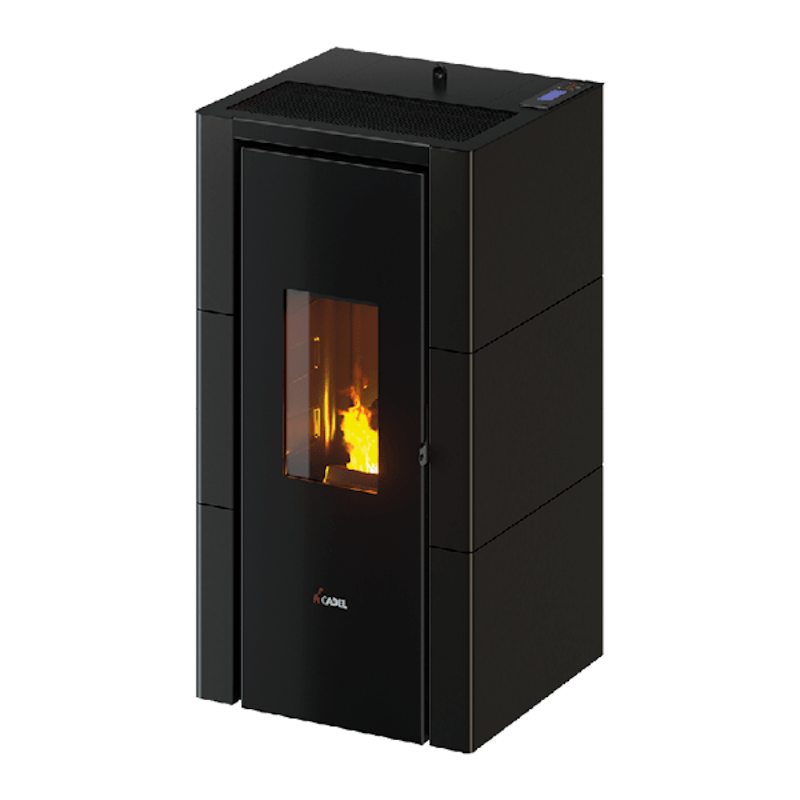 Estufa de pellet Cristal 7 Potencia 7KW Atracita