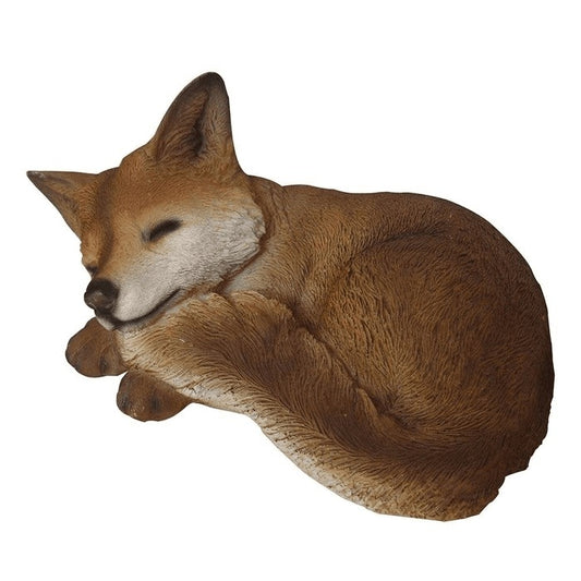 Dekorative Gartenstatue in Fuchsform 25,5x16,5x12,5 cm