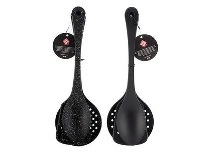 Pack de 3 cucharones de nailon negros surtidos