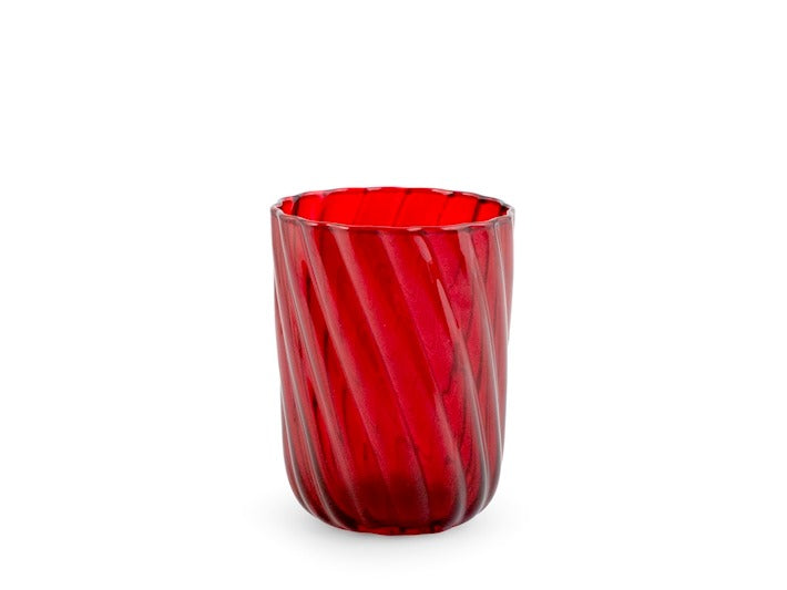 Torse' red borosilicate glass glass cl30