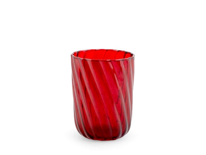 Torse' red borosilicate glass glass cl30