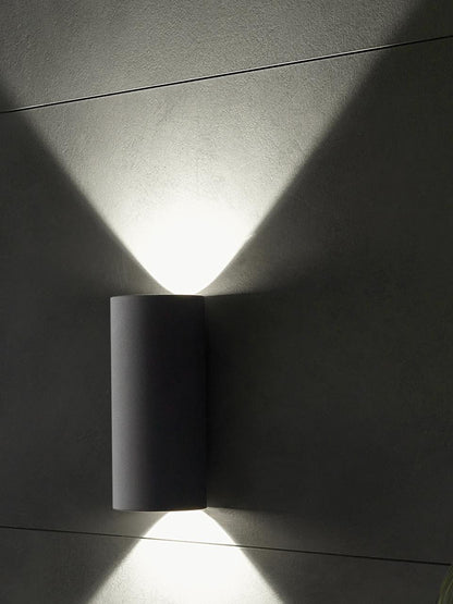 6W + 6W Led 4000K applique sirio graphite line