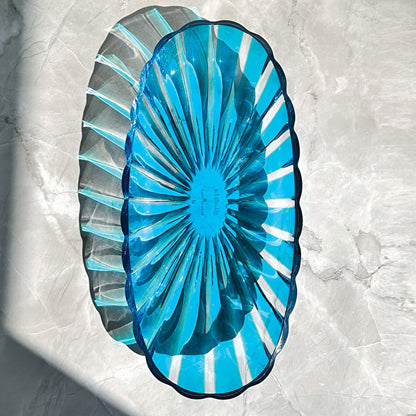 Turquoise Guzzini Dolcevita serving tray