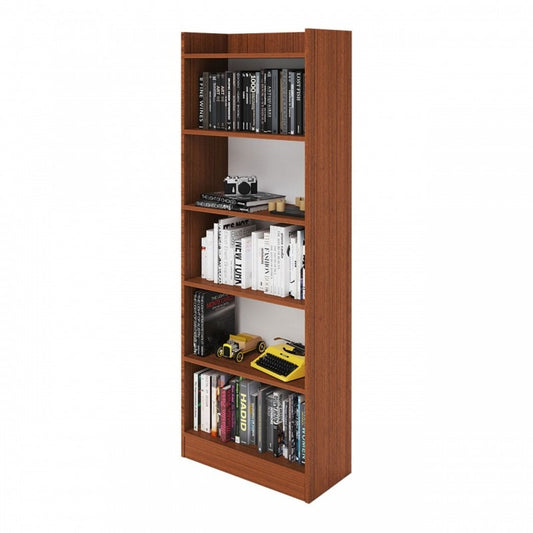 Bücherregal Alessia aus Walnussholz – 180 x 64 x 29 cm