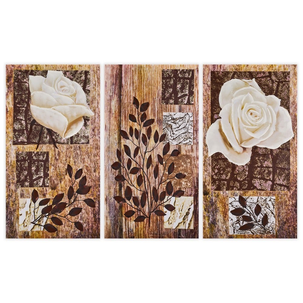 CUADRO IMPRESO EFECTO PINTURA 55 X 3 X 100 CM