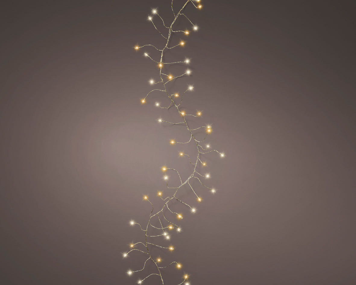 Compact Micro LED Door Lights with 8 Sparkling Effect Functions for Outdoor - 550 cm