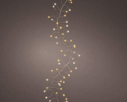 Compact Micro LED Door Lights with 8 Sparkling Effect Functions for Outdoor - 550 cm