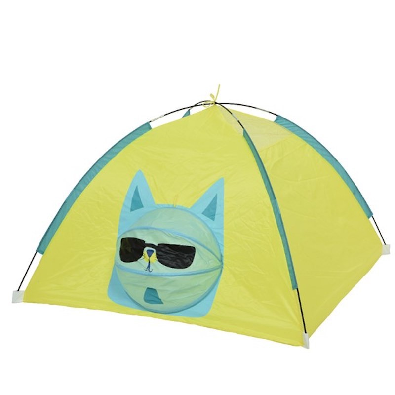 Children's tent with cat