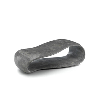 Modernes graues Steintischchen 123 x 60 x H 34 cm