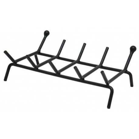 Quemador de leña para sección de chimenea. 12cm 50x35