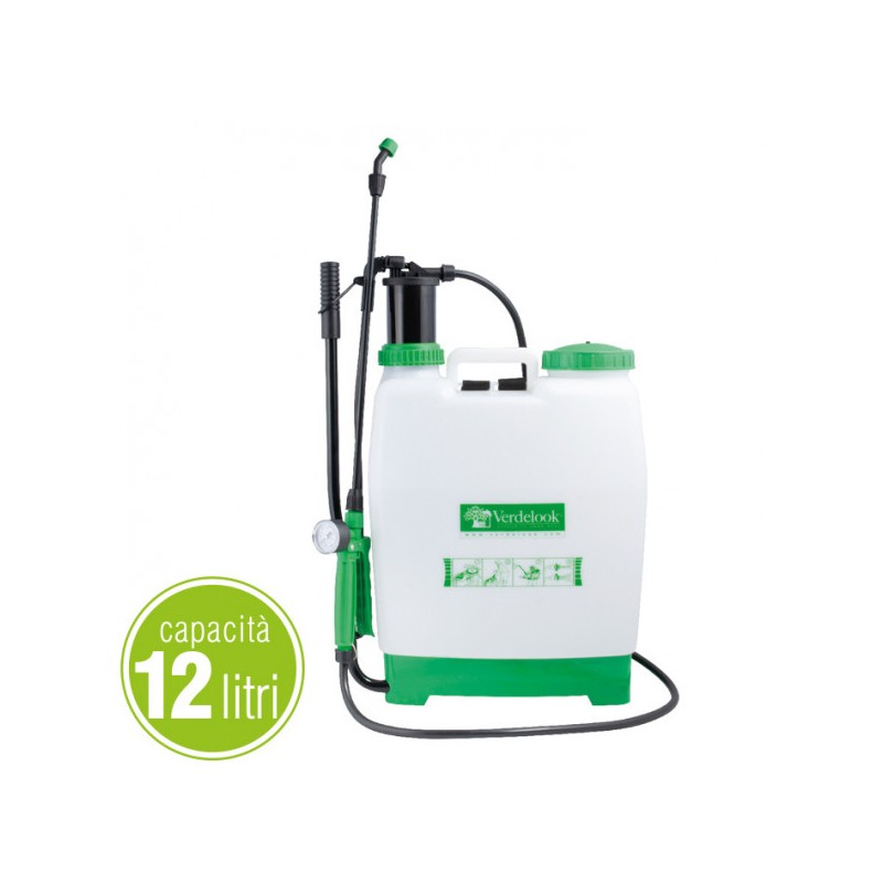 Drucksprühgerät für Pflanzenbewässerung Jimmy 12l Weiß/Grün