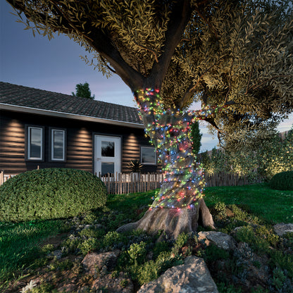 Compact Solar Lights with 8 Sparkling Effect Functions - 2250 cm Length