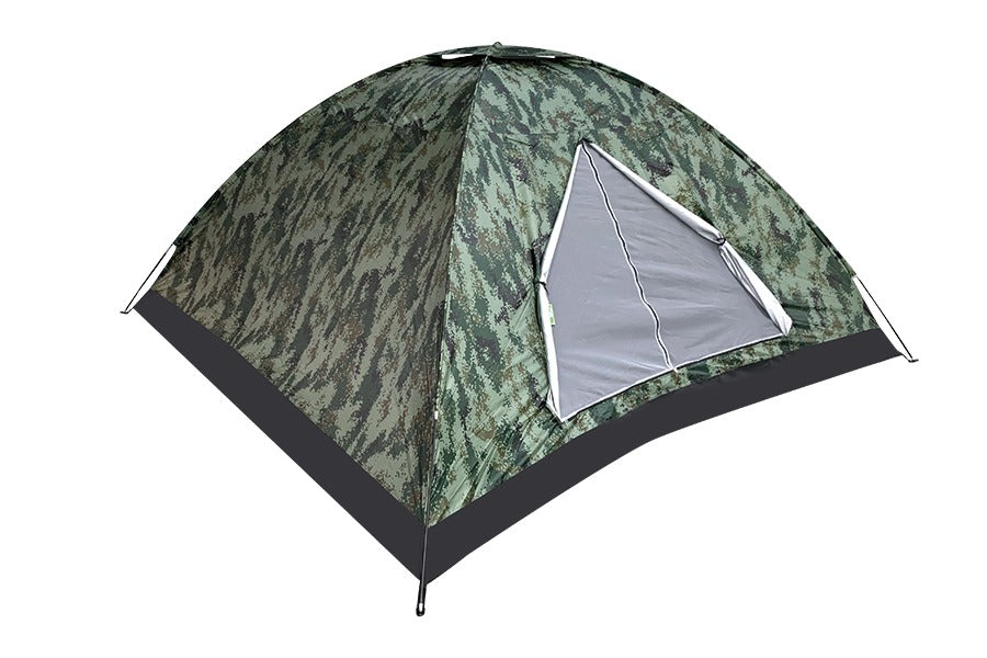 Camping curtain for 2 people military green color 200x140x100 cm