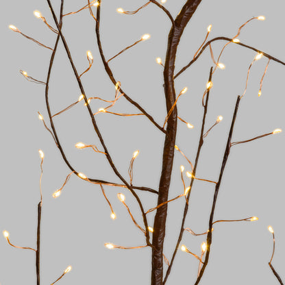 LIME CLIMBER Branch Brown 504 MicroLED FlashLED 4m+300cm Weihnachtsbeleuchtung