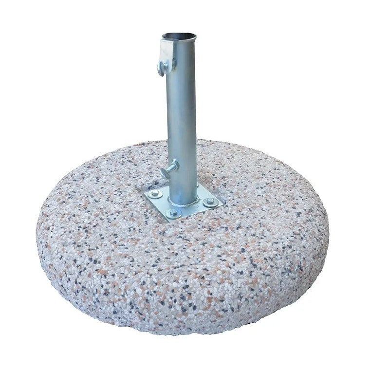 Base Graniglia Diámetro de 60 cm Tubo 62 mm de peso 50 kg