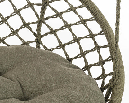 Escritor de amaca Javier Tondo Green D88x130h en algodón, poliéster y acero