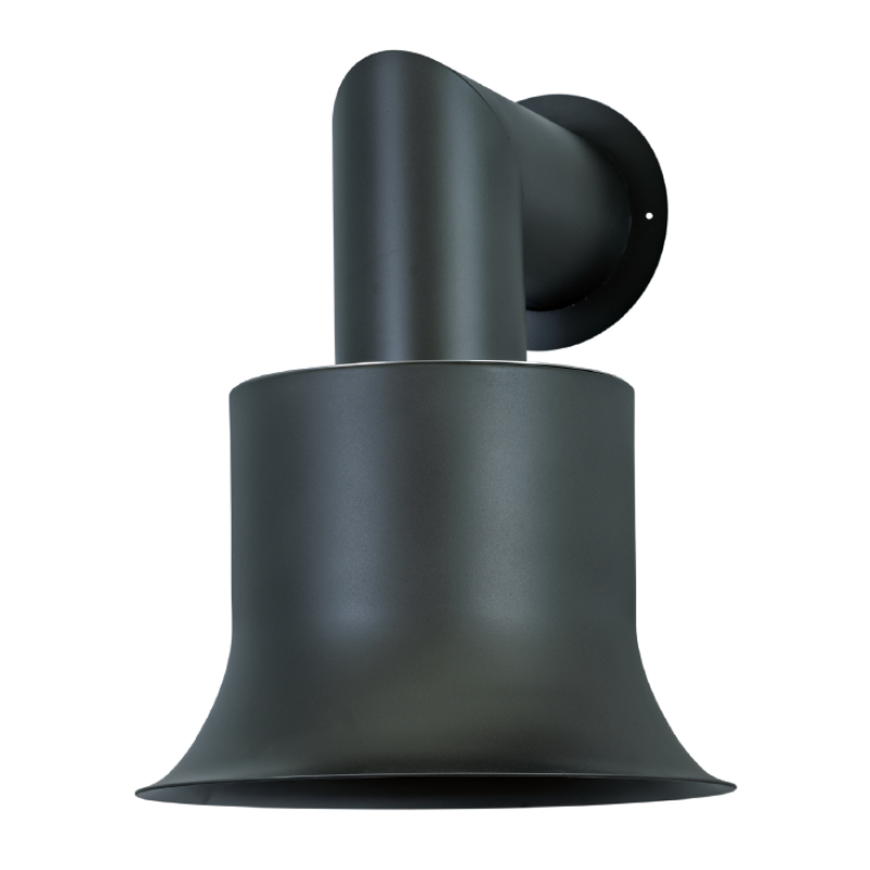 BLUEBELL extractor hood in burnished stainless steel Ø48.5 cm