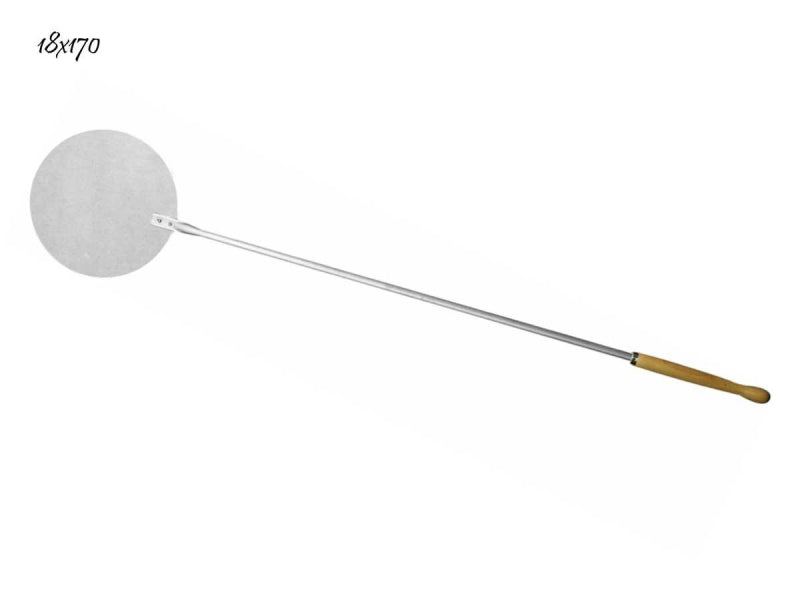 Round aluminum pala Ø18x152 cm