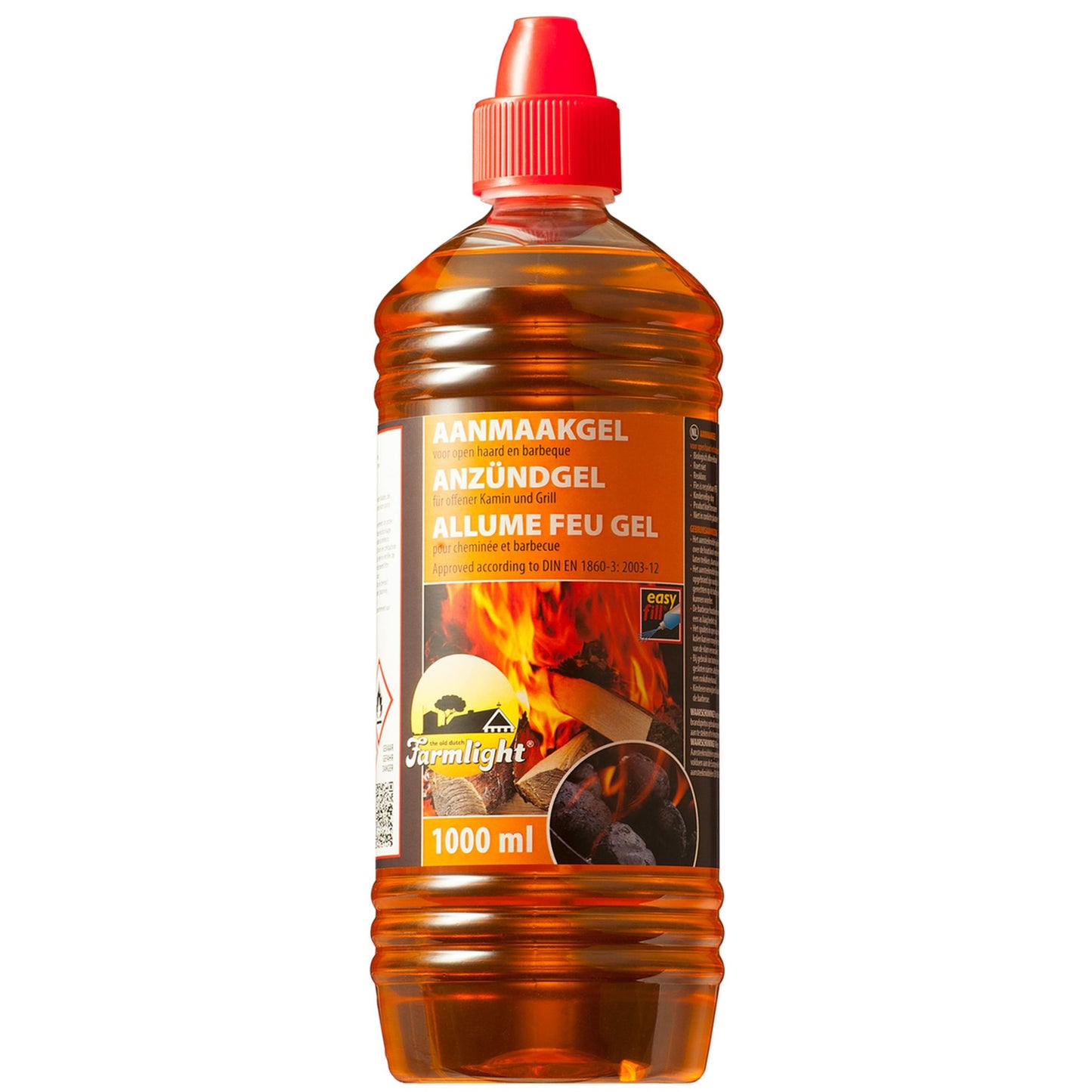 Farmlight ignition gel x barbecue and fireplaces 1 liter stoves