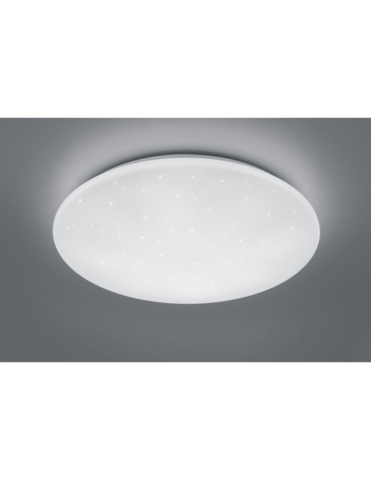 Kato Led Ceiling Light Dimmable White Sparkling Star Effect Ø60 cm Trio Lighting