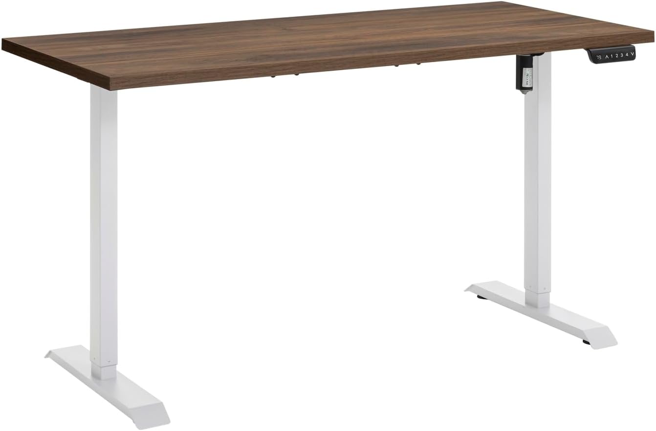 Höhenverstellbarer Schreibtisch mit Motor und Display - 150x69 cm
