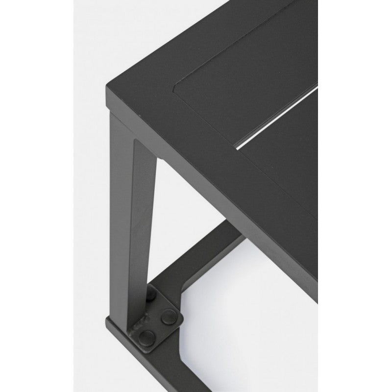 Hilde Garden Side Table 40x40cm Anthracite