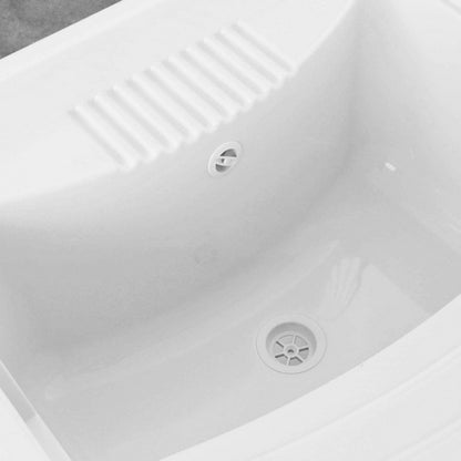 Washtub mit PVC-Schrank mit Tisch