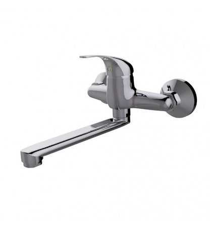 Spültischmischer mit Wandanschluss und schwenkbarem Auslauf – Fast-Serie