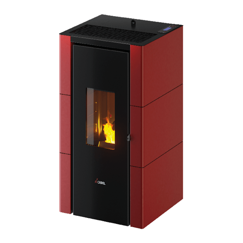 Estufa de pellet Cristal 7 Potencia 7KW